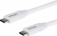 Startech USB2C5C2MW USB-C (apa - apa) kábel 2m - Fehér