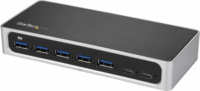 Startech HB30C5A2CSC USB 3.0 HUB (2+5 port) Fekete