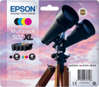 Epson 502XL Eredeti Tintapatron Multipack Fekete + Tri-color
