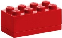 LEGO 40121730 Tárolódoboz (4x2) - Piros