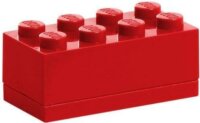 LEGO 40121730 Tárolódoboz (4x2) - Piros