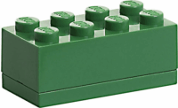 LEGO 40121734 Tárolódoboz (4x2) - Zöld