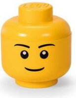 LEGO 40311724 Tárolódoboz - Fiú fej (S)