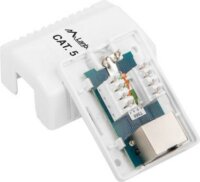 Lanberg UTP RJ45 CAT5e Árnyékolt csatlakozó doboz - Fehér