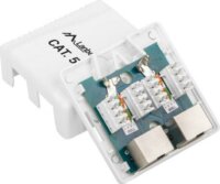 Lanberg UTP RJ45 CAT5e Árnyékolt csatlakozó doboz - Fehér