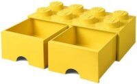 LEGO 40061740 Fiókos tárolódoboz (4x2) - Sárga