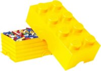LEGO 40041732 Brick 8 Tároló doboz 12,1L - Sárga