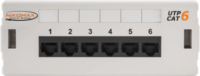 Nikomax NMC-WP06UE2-GY Patch panel - 6 port