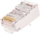 Nikomax Cat6 STP RJ45 Csatlakozó (100db / csomag)