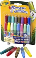 Crayola Mini Csillámos kimosható ragasztó - 16 szín