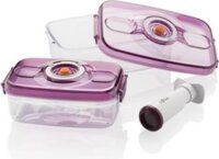 Gallet MSV250BOX Műanyag Vákuum Ételtároló doboz 1,1L + 2,2L (2db)