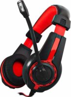 Rampage SN-R1 Gaming Headset Fekete/Piros