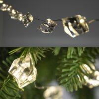 Somogyi ML 21/WW Beltéri Micro LED "kristály" fényfüzér 1,9m - Melegfehér