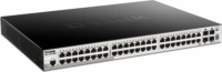 D-link DGS-1510-52XMP Gigabit POE Smart Switch - Ezüst/Fekete