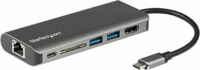 Startech DKT30CSDHPD3 USB C - HDMI - SD - PD adapter - Fekete