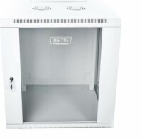 Digitus 19" Fali rack szekrény 12U 600x600mm - Szürke