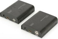 Digitus DS-55202 HDMI KVM Extender UTP kábelen 120m - Fekete