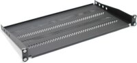 Digitus KaTLINK TN-19-250-1U-BK 19" Rack szekrény polc 1U - Fekete