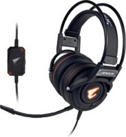 Gigabyte Aorus H5 Gaming Headset Fekete/Piros