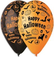 Léggömb 30cm - Happy Halloween Dekoráció (10 db)