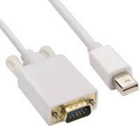 Vcom CG619-1.8 Mini DisplayPort apa - VGA apa Kábel 1.8m Fehér
