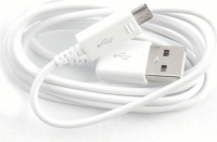 Samsung EP-DG925UWE USB apa - MicroUSB apa Adat- és töltőkábel - Fehér (OEM)