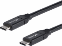 Startech USB2C5C50CM USB-C apa - USB-C apa Adatkábel 0.5m - Fekete