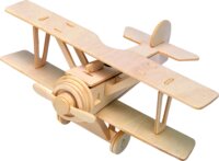 Eureka 3D Puzzle Gepetto's Workshop : Duplaszárnyú repülő Fa modell