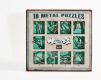 Eureka 10 Metal Puzzle Set ördöglakat készlet - Zöld