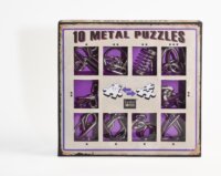 Eureka 10 Metal Puzzle Set ördöglakat készlet - Lila