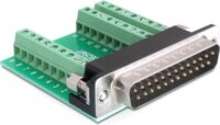 Delock 65318 Adapter Sub-D 25 pin male > Terminal Block 27 pin