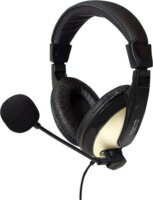 Logilink Kényelmes Sztereó Headset Fekete