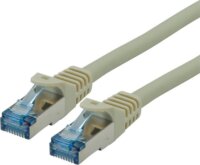 Roline 21.15.2801-100 STP/FTP CAT6a Patch kábel 1m Szürke