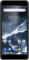 Nillkin Frosted Shield Nokia 5.1 Hátlap - Fekete