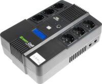 Green Cell AiO 800VA / 480W Vonalinteraktív szünetmentes tápegység UPS LCD kijelzővel