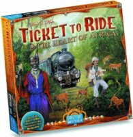 Days Of Wonder Ticket to Ride Map Collection 3: The Heart of Africa Stratégiai Társasjáték kiegészítő