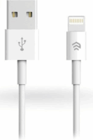 Devia Smart USB apa - Lightning apa Adat- és töltőkábel 2m - Fehér