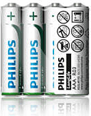 Philips R03L4F/10 Longlife AAA Ceruzaelem (4db/csomag)