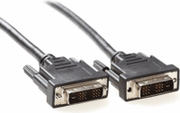 Ewent EW9830 DVI-D Single Link (apa - apa) kábel 2m - Fekete