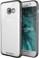 X-Doria Gel Jacket Plus Samsung Galaxy A3 Ultravékony Szilikon Védőtok - Átlátszó/Fekete