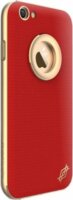 X-Doria Bump Apple iPhone 6/6s Bőr Védőtok - Piros