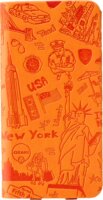 Ozaki OC585NY Travel New York iPhone 6S+/6+ Tok - Narancssárga