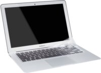 Ozaki OA406 Macworm Keyboard Air11" Billentyűzetvédő - Átlátszó