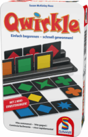 Qwirkle fémdobozos stratégiai társasjáték