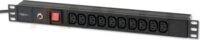 Techly Pro 023783 19" Tápelosztó 1U -Fekete