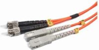 Gembird CFO-STSC-OM2-5M optikai patch kábel ST-SC Duplex 5m - Narancssárga