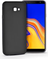 Haffner Soft Samsung Galaxy J4 Plus Szilikon Hátlap Tok - Fekete