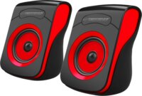 Esperanza Flamenco USB Stereo 2.0 Hangszóró - Fekete/Piros