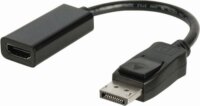 Nedis CCGB37150BK02 DisplayPort apa - HDMI anya Kábel 0.2m Fekete