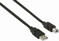 Nedis CCGP60100BK50 USB-A apa - USB-B apa Összekötő nyomtató kábel 5m Fekete